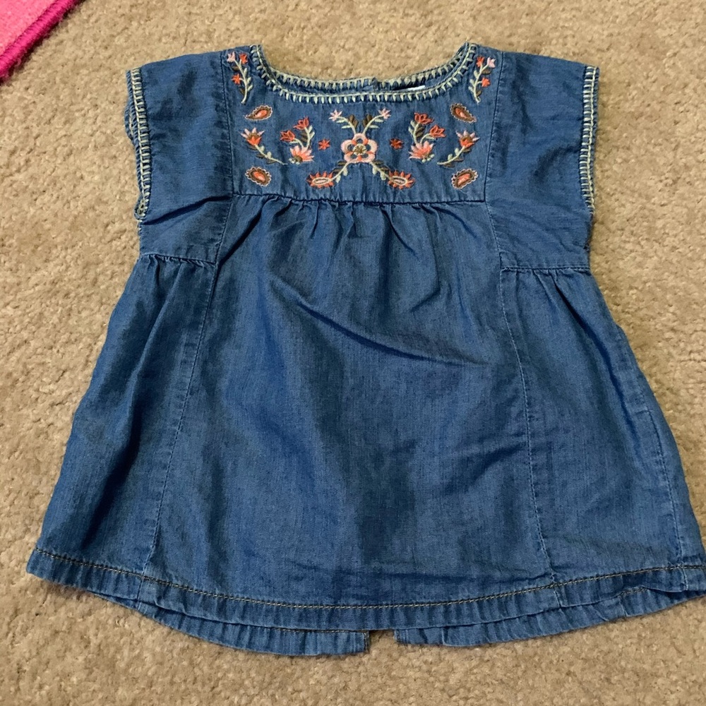 Caters Denim Blouse 2T